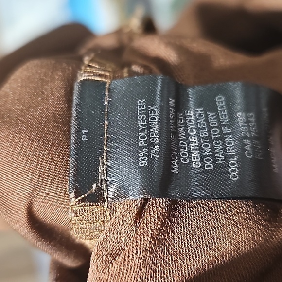 Joie Brown Pants Size Small Petite - Picture 6 of 8